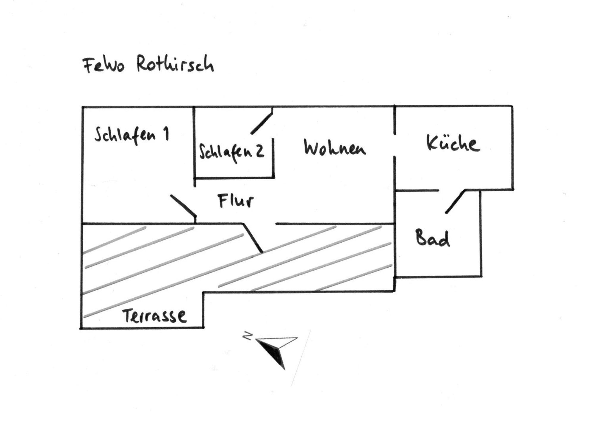 Fewo Rothirsch - Heuser Prerow Eksteriør billede